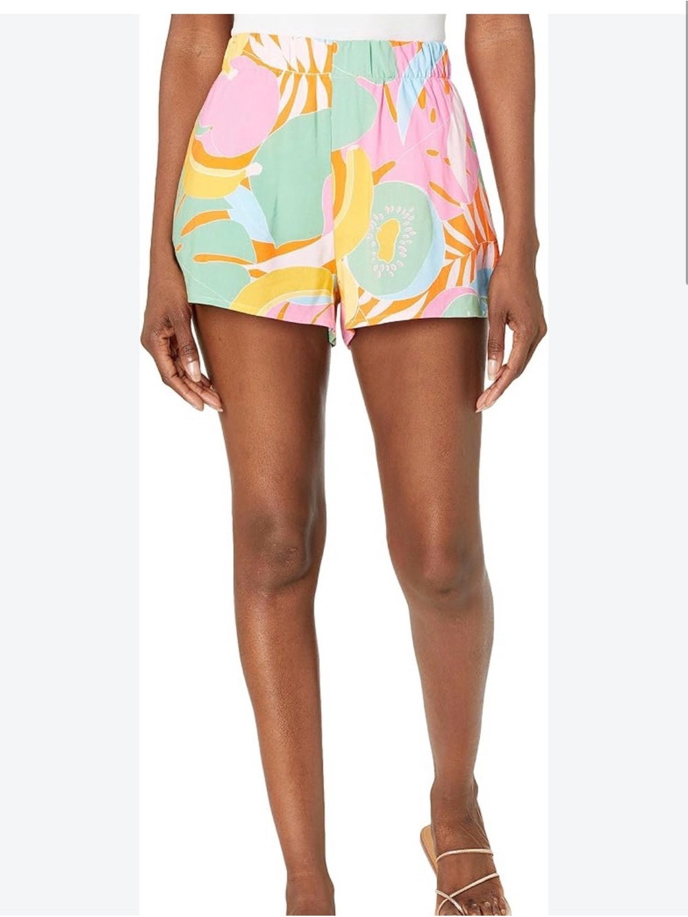 Show Me Your Mumu Hendrix Shorts Tropical Fruit Size S